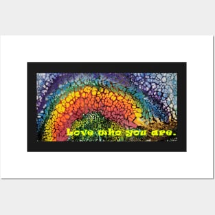 Rainbow Bubbles - Love Who You Are Posters and Art